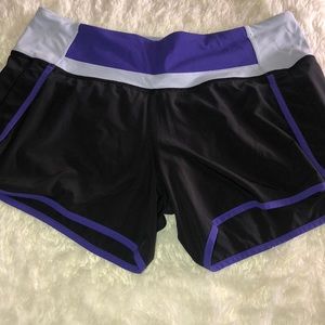 Lululemon purple shorts